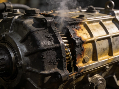 기어박스 고장의 원인 