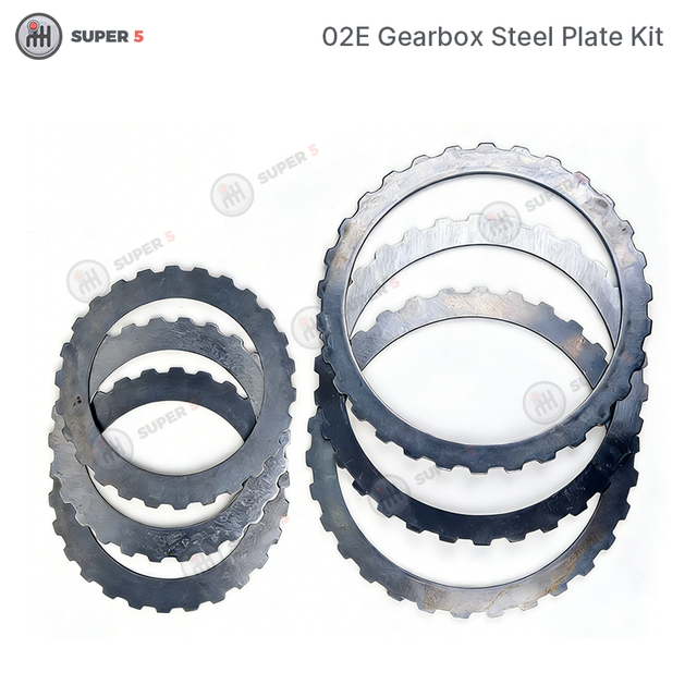 02E Kit piastra in acciaio cambio